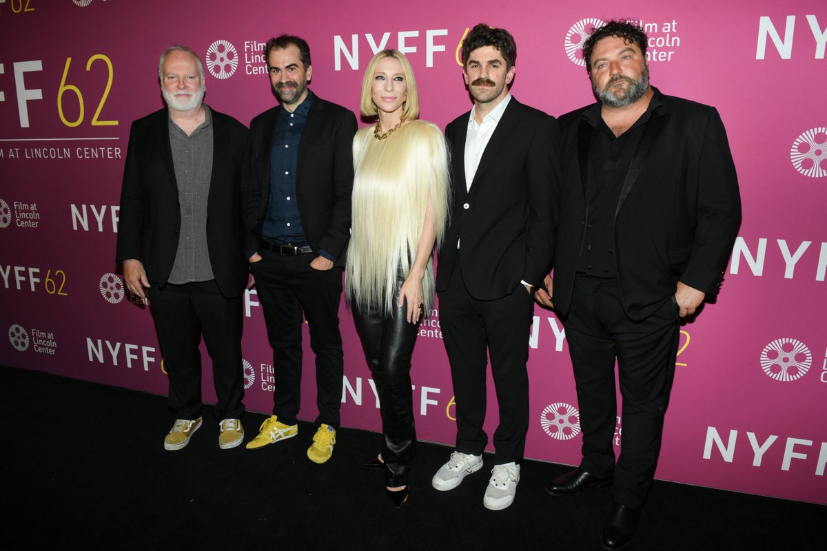 Cate Blanchett attends the US premiere of RUMOURS during 62nd New York Film Festival. The film directed by Guy Maddin, Evan Johnson and Galen Johnson will be in US/Canadian cinemas starting 18 October.

→cate-blanchett.com/2024/09/29/cat…