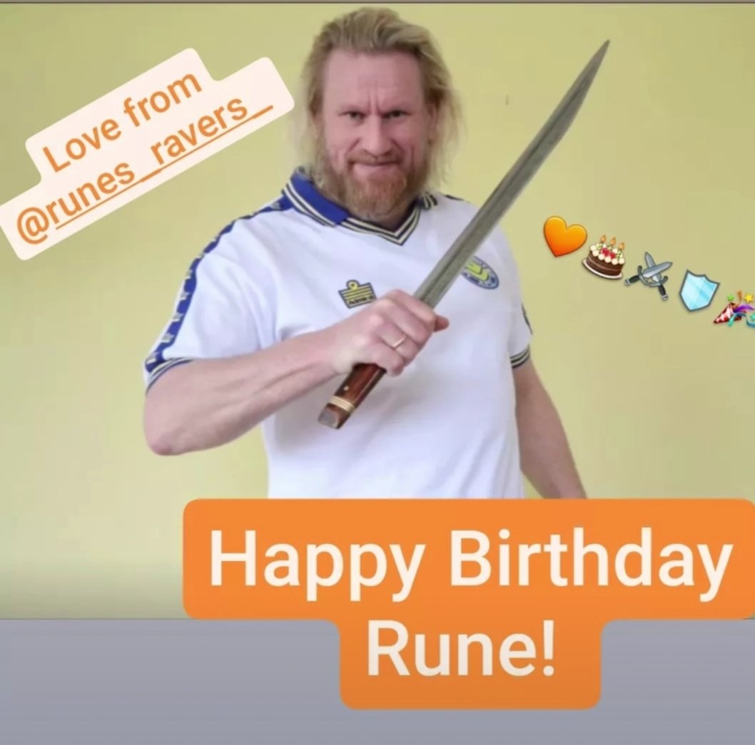 RaversRunes's tweet photo. Happy Birthday @temterune! Hope you have had a blessed day! Love and best wishes from myself and @maribelstar77 and all your ravers! 
@RaversRunes 🧡🎂🎁🎉🧡 @Thelastkingdom5 @Deborah73407201 @trnguyen1971 @rehana10 @chattycat14 #runesravers 🧡🧡 https://t.co/a3lNmuzogR