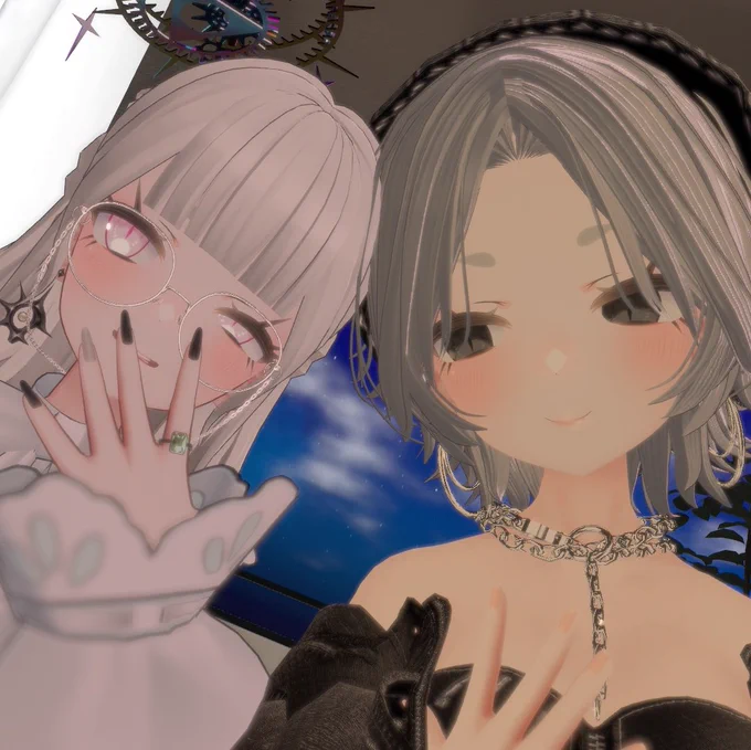 ぷみさんのゾメちゃん改変、表情からカラーリング、細かい装飾含め毎度あざと可愛いからもう 