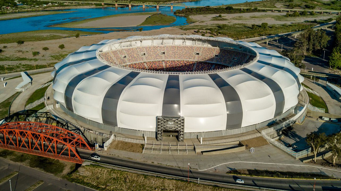 El estadio Único Madre de Ciudades de Santiago del Estero.