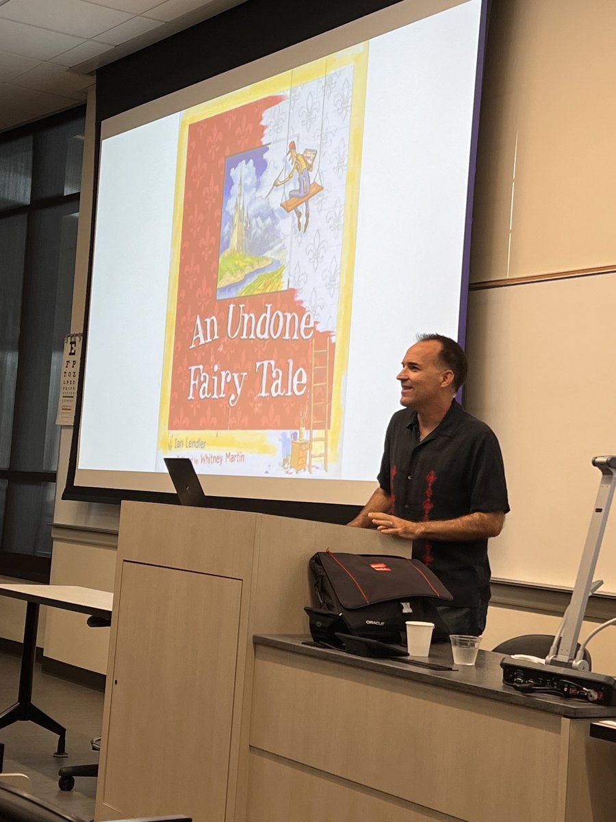 Such an informative talk from ⁦<a href="/ianlendler/">ianlendler</a>⁩ at the #scbwisf Golen Gate Conference!
#writing #kidlit #picturebooks #writingcommunity #author