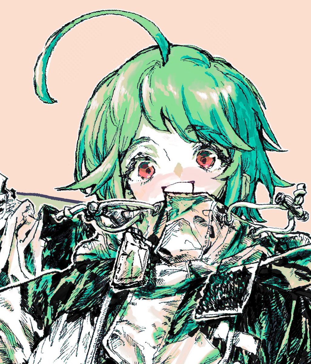 「茜で服の習作 」|平井ドラゴン(ネーム)のイラスト