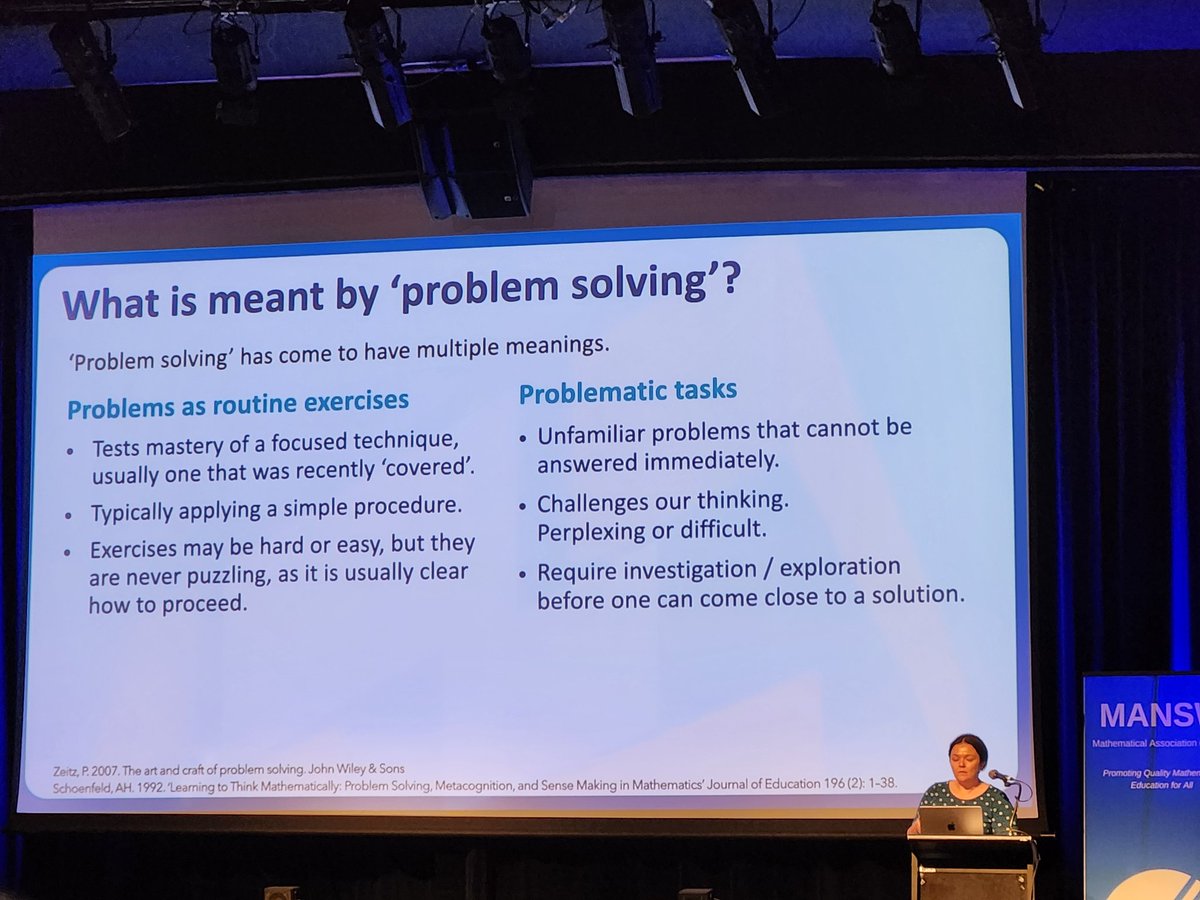 meaganrodda's tweet photo. What is meant by problem solving? @nomad_penguin #MANSW24 https://t.co/FCDtGuGvnQ
