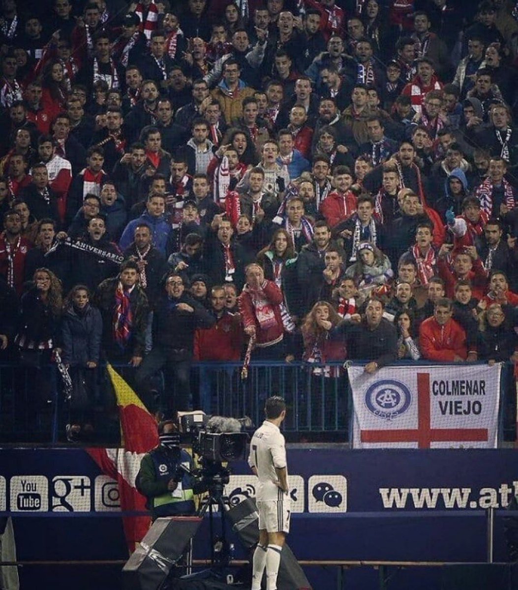 _su6an's tweet image. اكثر لاعب كان يعرف لجمهور الاتليتكو.. سطاوة ماهي طبيعيه