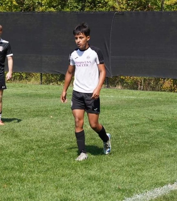 olimpiausa's tweet photo. We are very, very proud of our very own Olimpia USA BU14 player Mateo, who was selected by Alianza to compete in their national showcase in October!! 💜🤍 https://t.co/paByZcCcuj