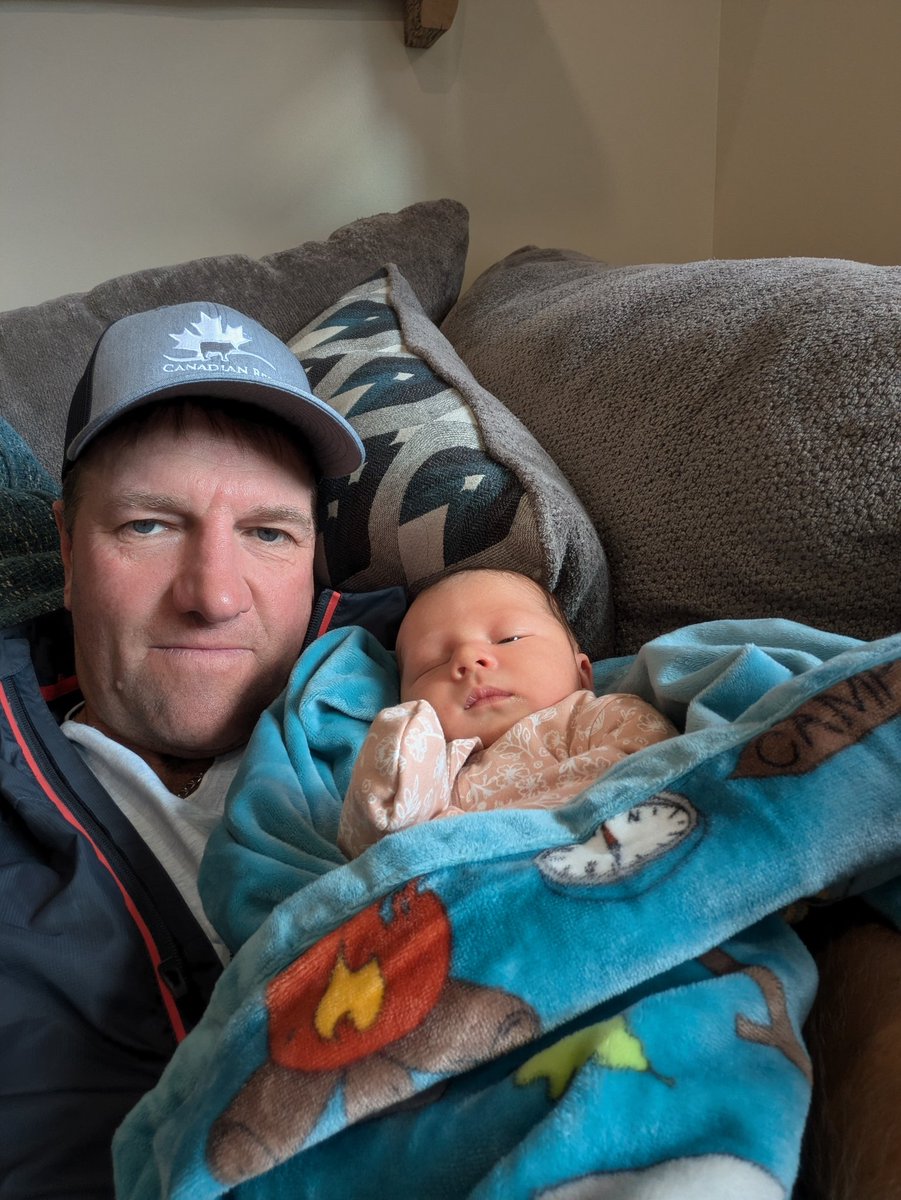 Our 7th grand daughter arrived safe and sound this week #veryblessed