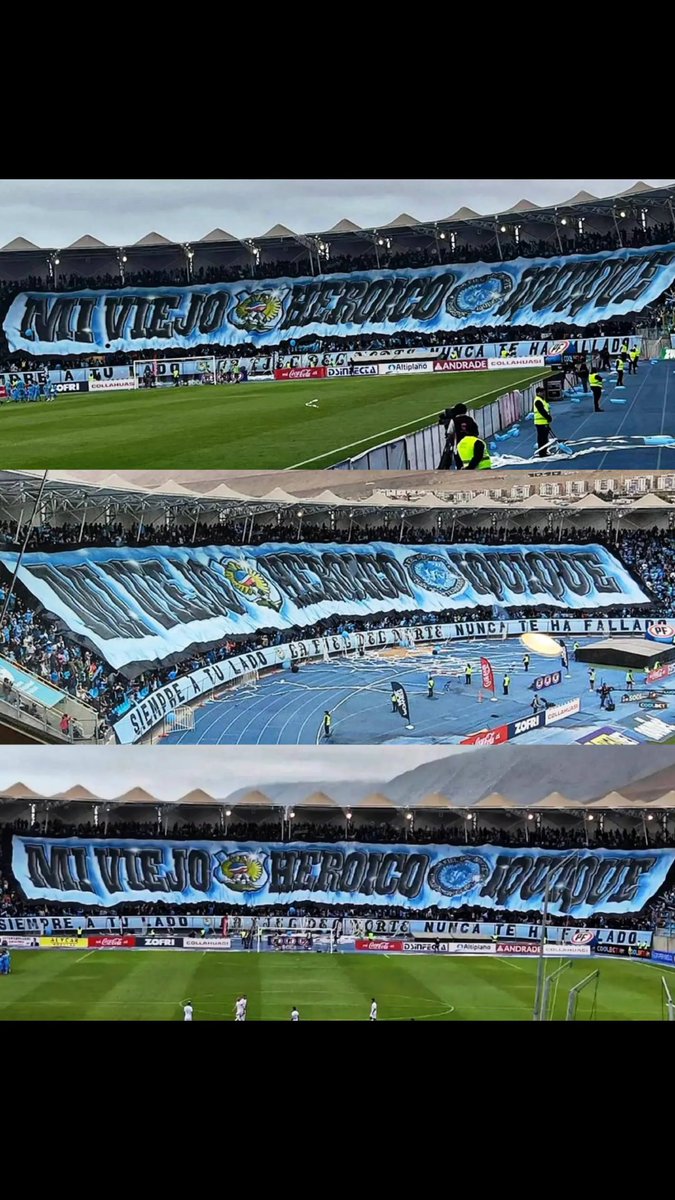 hinchadascl1's tweet photo. La Fiel Del Norte 🇧🇼 [Deportes Iquique] Hoy En El Tierra De Campeones Vs Universidad De Chile.

#lafieldelnorte #deportesiquique #lbdd #lfdn https://t.co/hN1HGF3ZNs