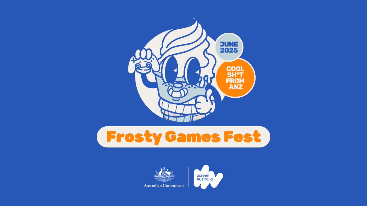 Announcing Frosty Games Fest, a new showcase video games made in Australia and Aotearoa New Zealand! 📣❄️  

Bringing our livestream to the world in 2025.