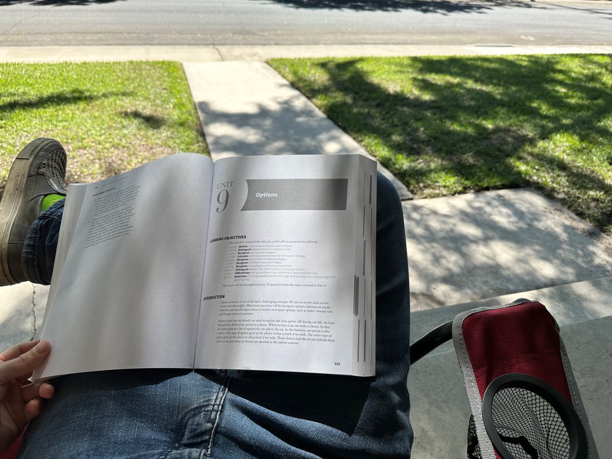 CalebLJenkins's tweet image. From books and lectures to endless practice exams, it’s been nothing but study mode these past two months (and likely the next two). Each day is one step closer to the final exam, and while the grind isn’t always fun, it’s all part of the journey. #StudyLife #Series7Prep