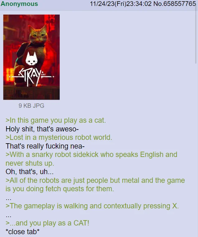 Greentext Poster tweet media