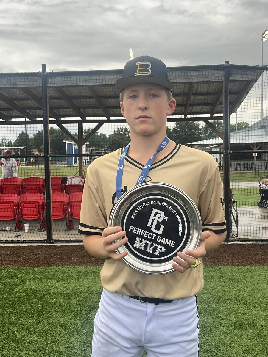 USAStadium's tweet image. 2024 13U Mid-South Fall Elite Championship

🏆 Champion: EBC 13u - Russell
🥈 Finalist: Sticks Tapper
🏅 MVP: Evan Killough
🏅 MVPitcher: Brody Sweat