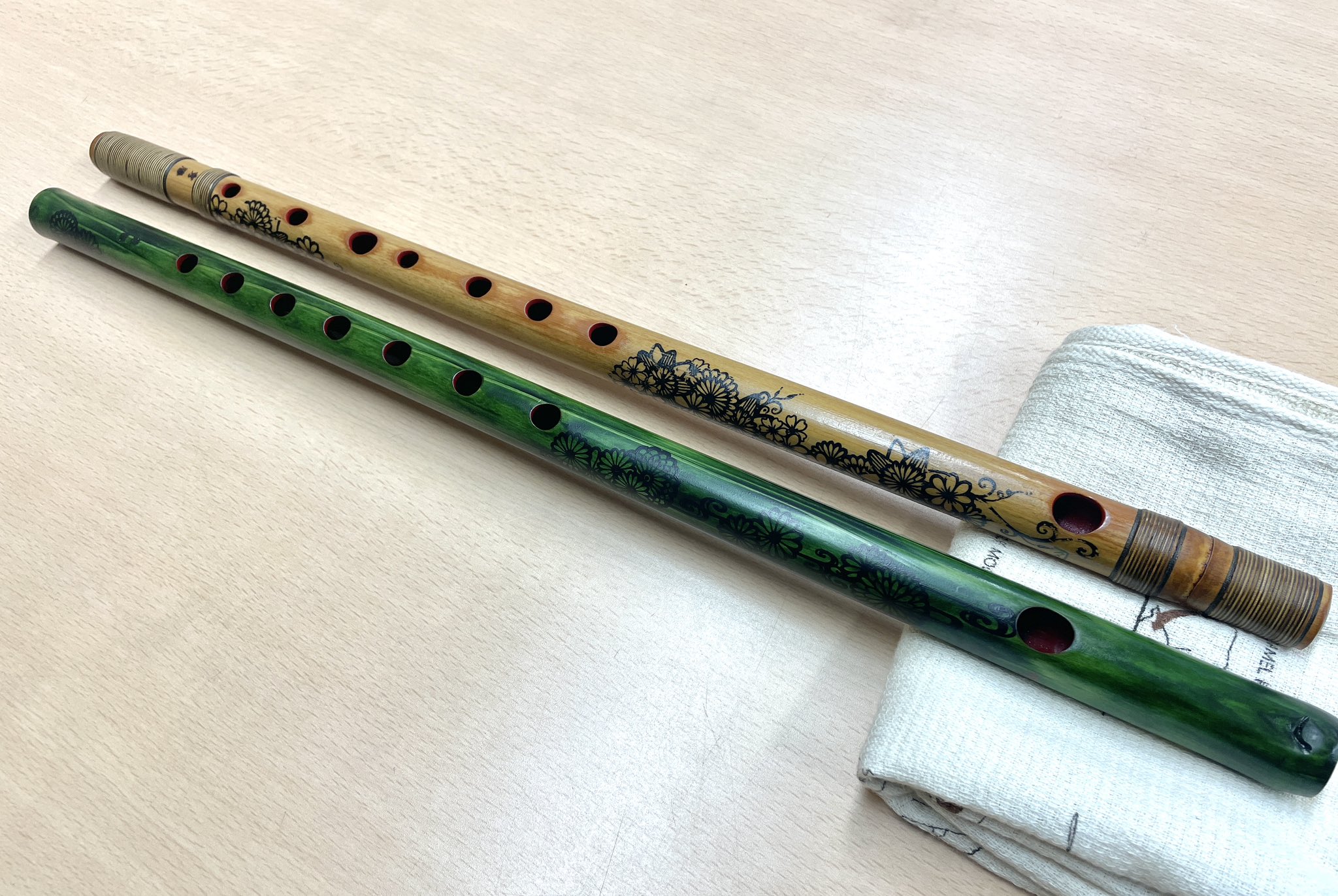 秀勝　真竹笛　5本調子　美品 秀勝真竹笛5本調子美品