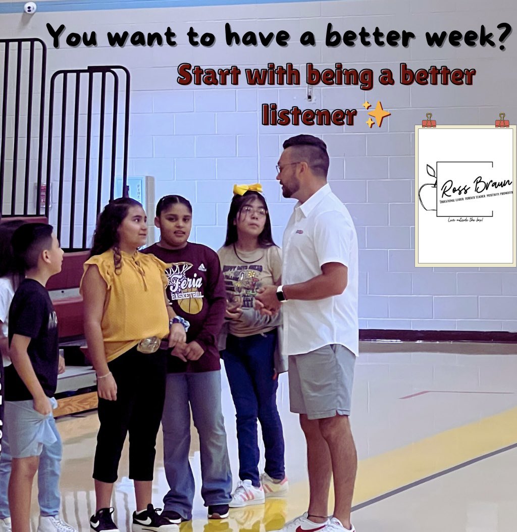 We can’t lead without listening ✨