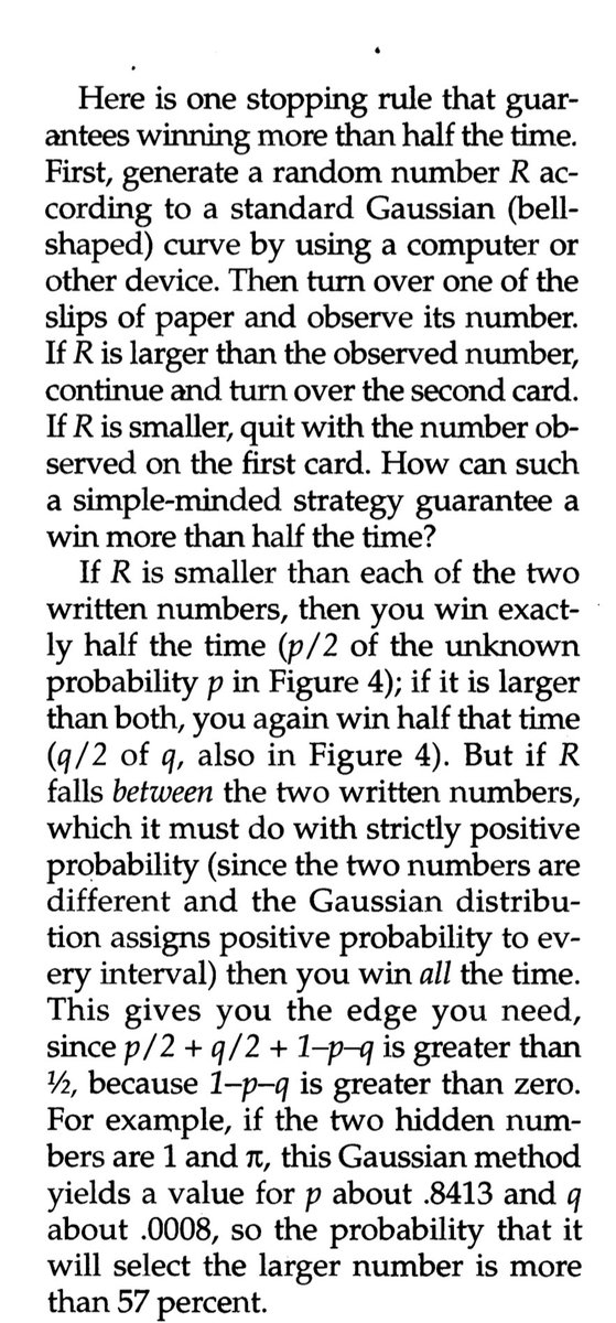 Step aside Monty Hall, Blackwell’s N=2 case for the secretary problem is way weirder.