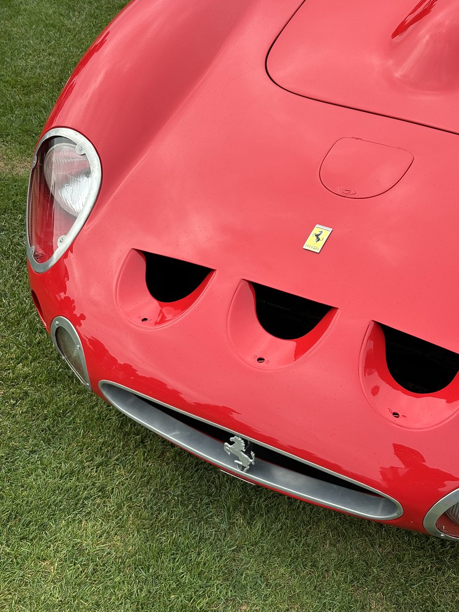 Ferrari 250 GTO I saw yesterday at the Greenwich Cars and Coffee. Price tag: $70mil. Insane.