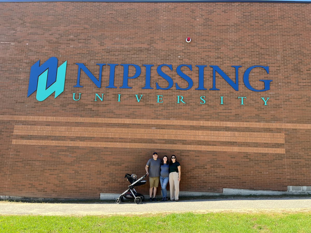 A quick trip to the Bay, where the three of us met, for the first time since graduation. A great weekend filled with memories and story sharing. Forever thankful for this school where I met my people. #NipissingEducation <a href="/MorinC_/">Cameron Morin</a> <a href="/ms_heto/">Ms. Heto</a>