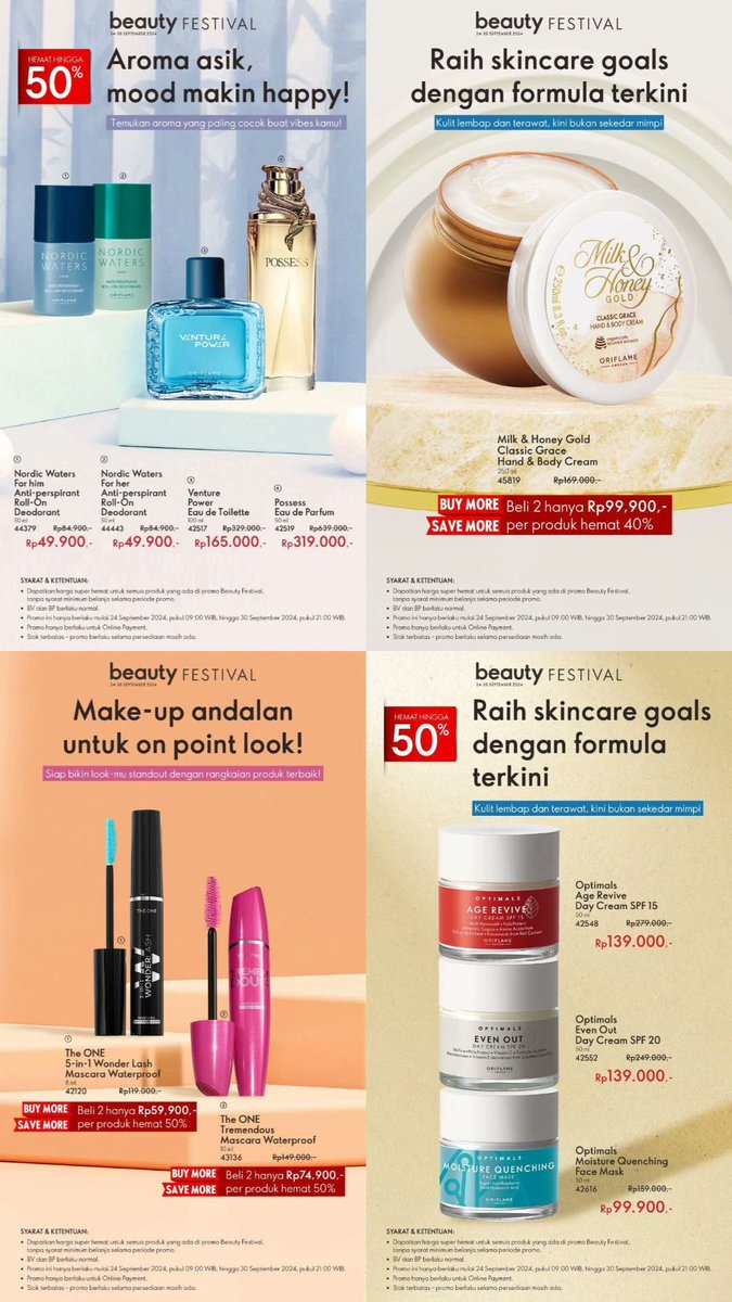 yellatmtamba's tweet image. LAST CALL 📢📢🥳🥳 
Sampe hari ini aja ini 🫣
yg mau order bisa ke link di bio aku yaa 🫶

#promoakhirbulan #lastday #heboh #promokilat #makeup #parfum #skincare