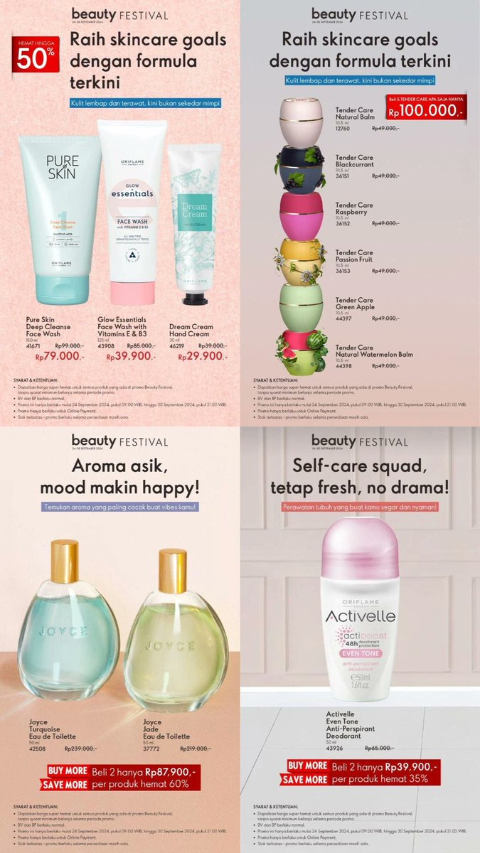 yellatmtamba's tweet image. LAST CALL 📢📢🥳🥳 
Sampe hari ini aja ini 🫣
yg mau order bisa ke link di bio aku yaa 🫶

#promoakhirbulan #lastday #heboh #promokilat #makeup #parfum #skincare