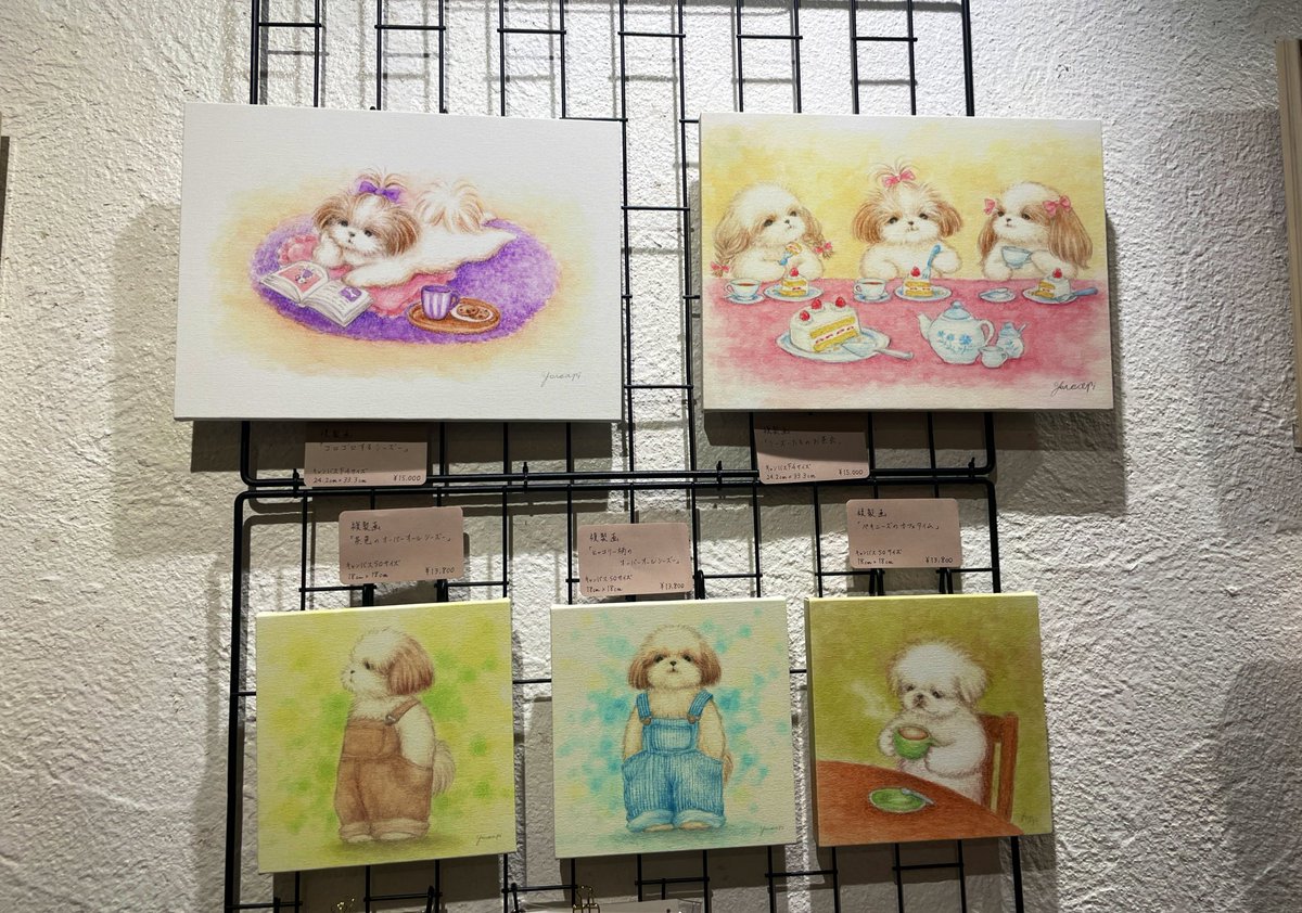 koko_01010's tweet image. 今年も行けました、よねあり展!!
大好きなよねありさんの世界観を生で感じることが出来てとっても幸せでした💞
いつ見ても心が温まります。素敵な時間をありがとうございました♡@yone_arissa
#アート