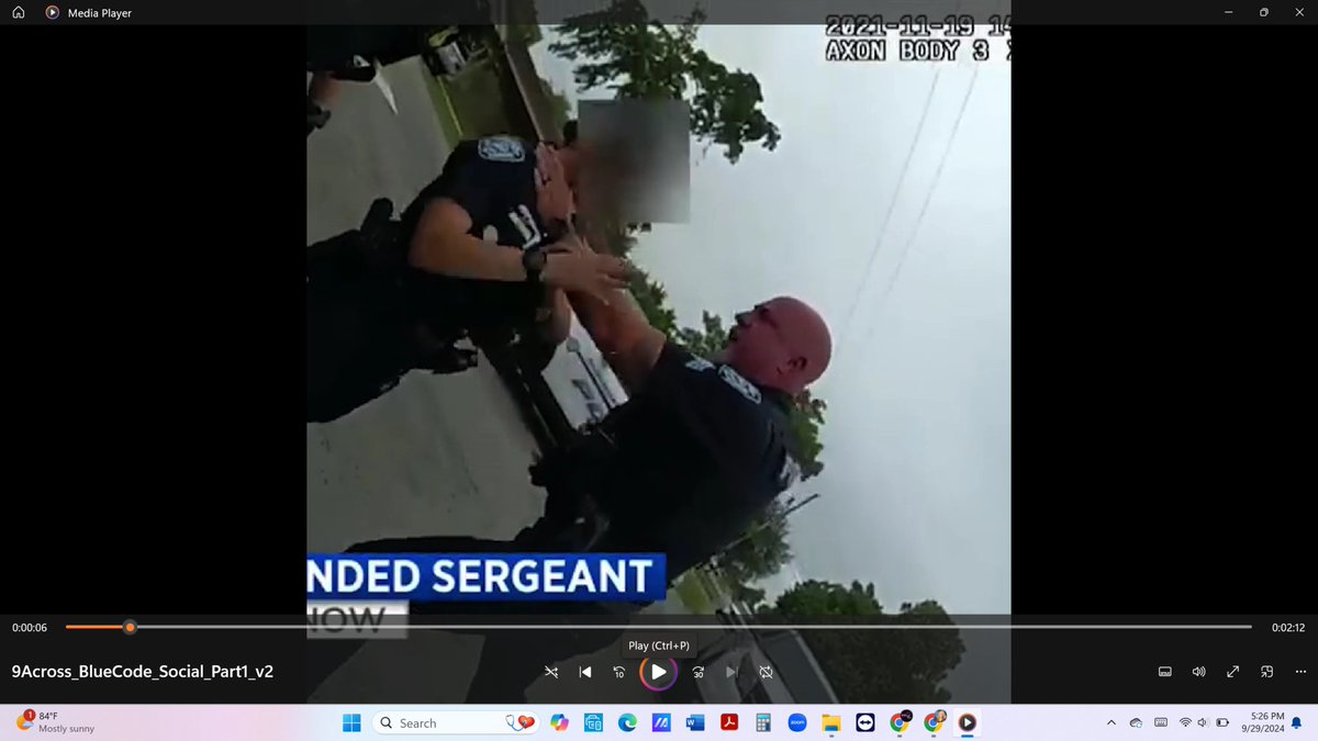 Bluecodepodcast's tweet image. bit.ly/4elruKl
 “Kudos to the female officer who, unlike her male counterparts, chose to intervene to avoid harm to the arrestee. That’s what a good officer is obligated to do.”