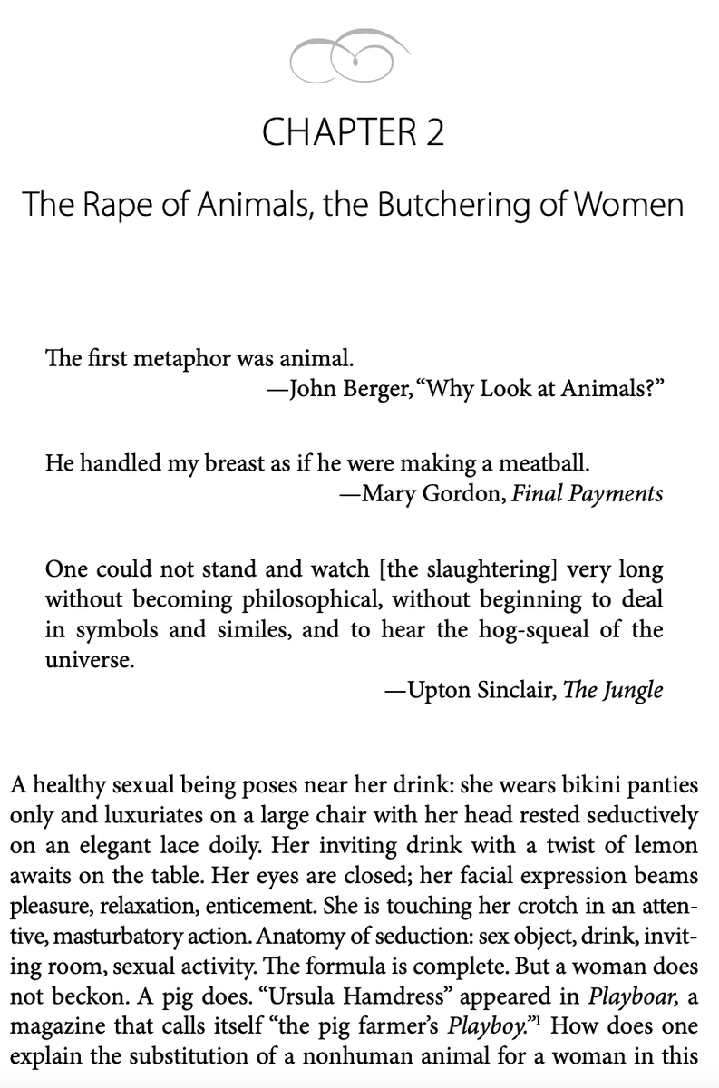 InVitroFuture's tweet photo. @yournerdyfriend also if you have any theoretic interest in what the fuck is going on here, you should read @_caroljadams's field-defining Sexual Politics of Meat (if you haven't already) https://t.co/kTkeBrcQ45