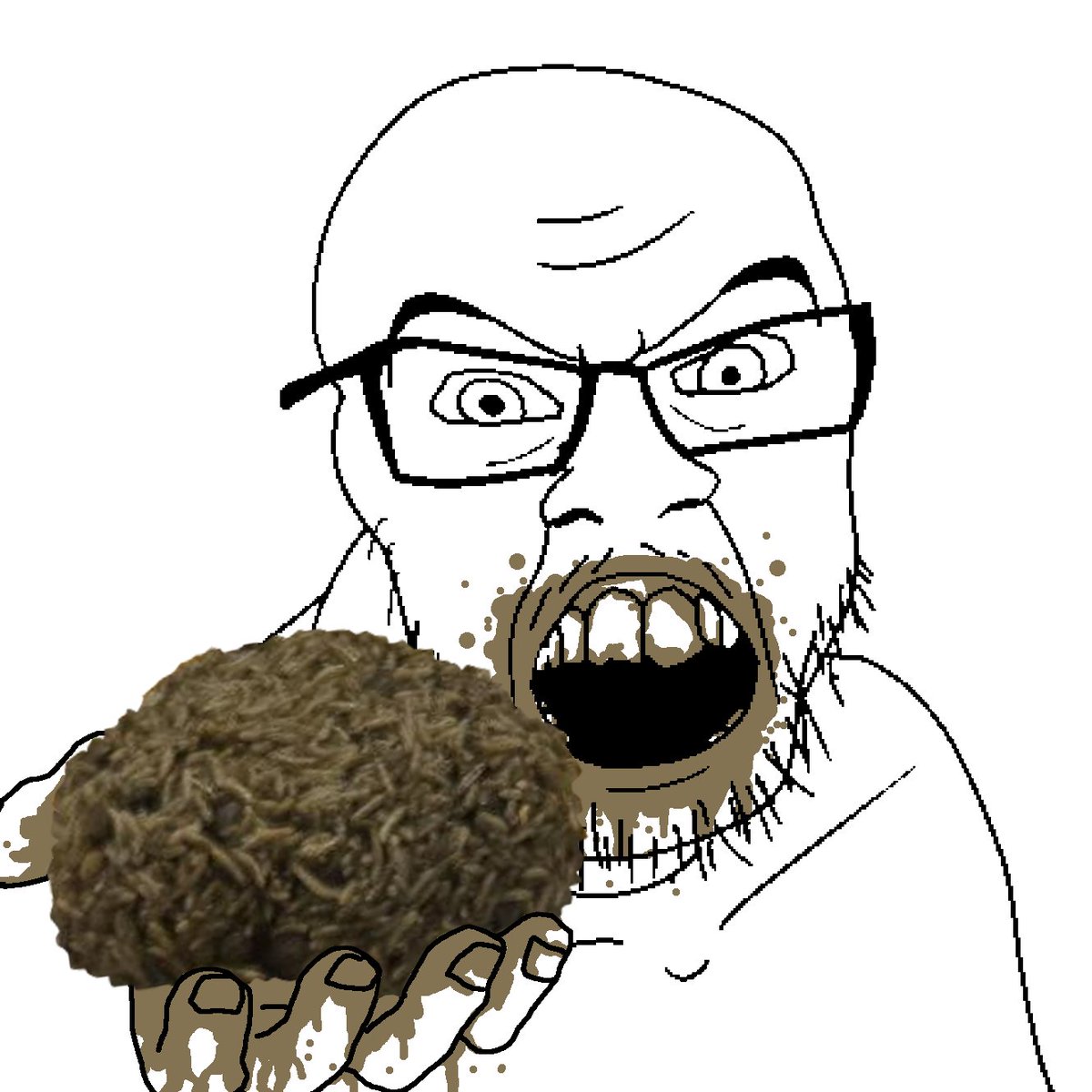 MeinGottNiles's tweet image. "LOOK CHUD YOU THOUGHT HAITIANS EAT CATS BUT THEY ACTUALLY EAT THAT STUFF YOU CLEANED OUT OF YOUR GUTTER!!!!"