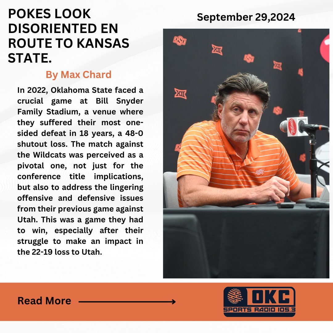 OKC Sports Radio 105.3 - KINB FM tweet media