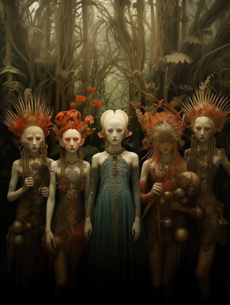 w1gglb0t's tweet photo. Midnight magic. #AIart #synthography #FaeFolk #dearlings #ForestSpirits https://t.co/46ulpgPoIn
