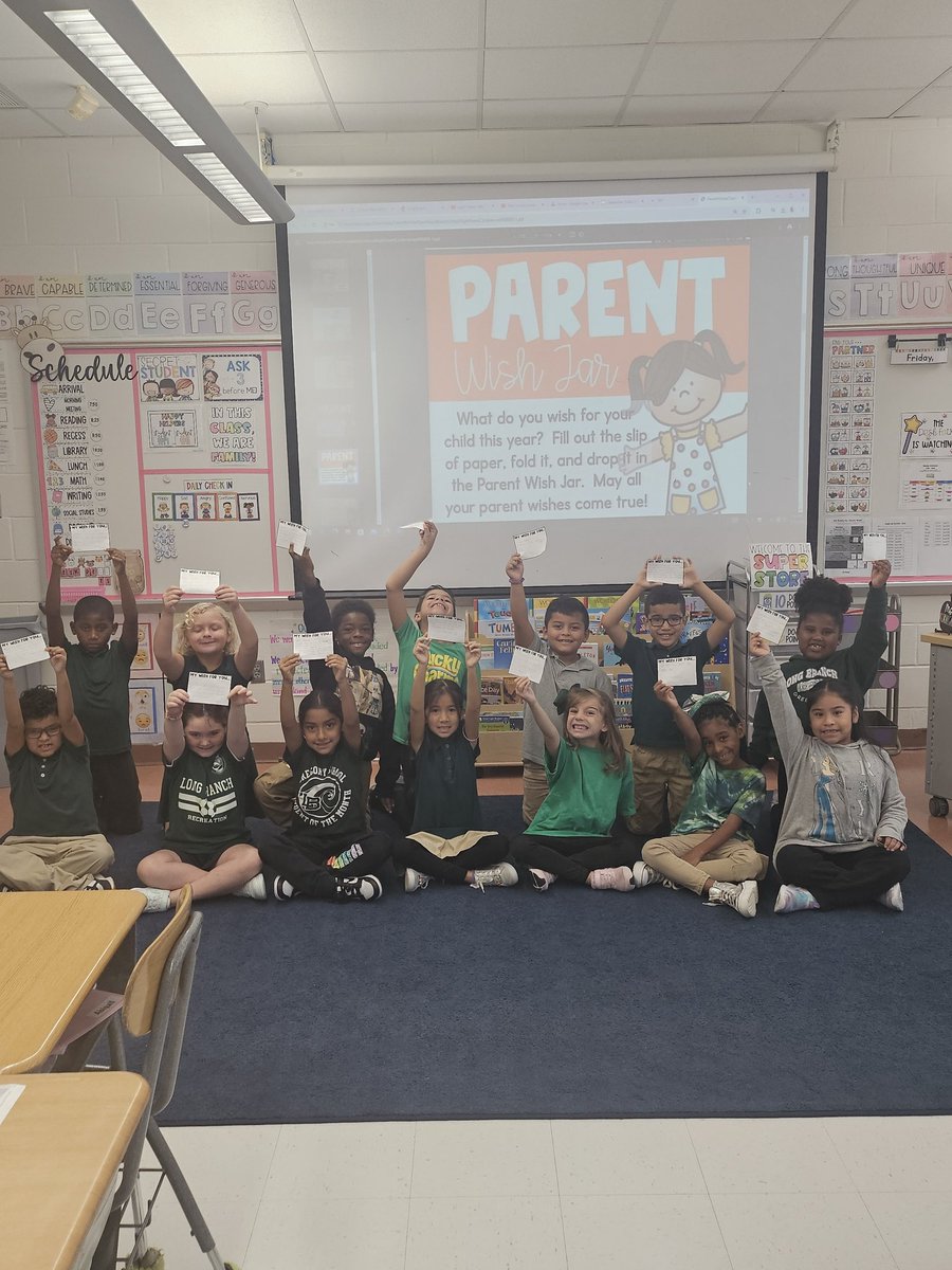 Parent wishes for the school year!