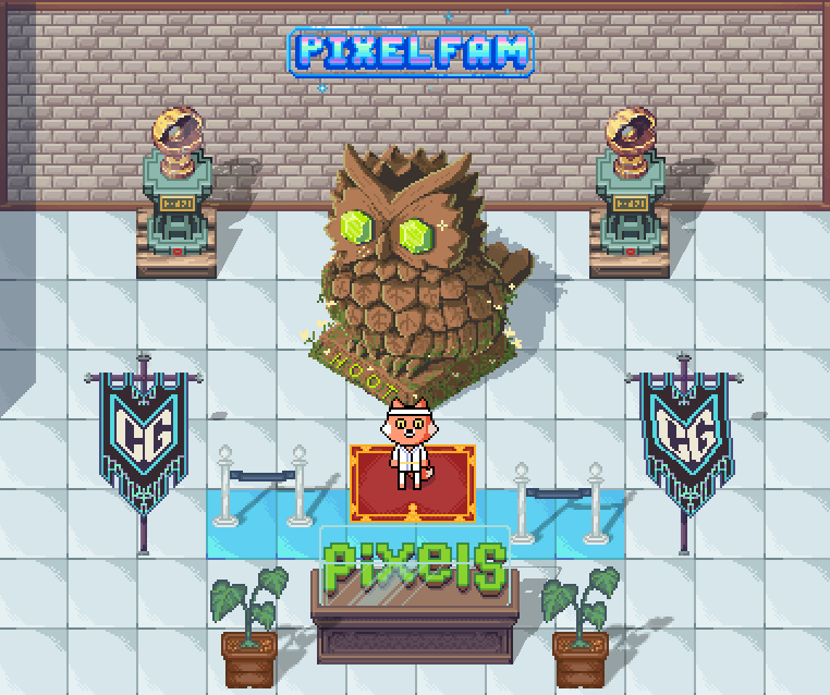 docborjie's tweet image. A lot has been going on in my real life but I just couldn&apos;t let anyone in my community not see this!

Pixel Pick EP. 3 &quot; Hoot Guardian &quot; 
Such an amazing UGC from bords @artdiced another solid addition to my collection!

#teamcg #pixelsugc