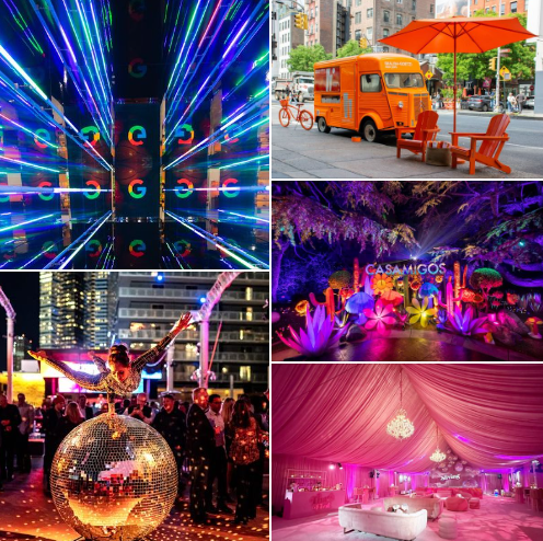 Events with a difference 📷
• Pixel house with a custom infinity tunnel
• Disco ball contortionist
• Bright orange pop-up
• Entrance with flowers and backlighting
• Tennis court transformation into a pink wonderland
#mondaymotivation #eventprofs