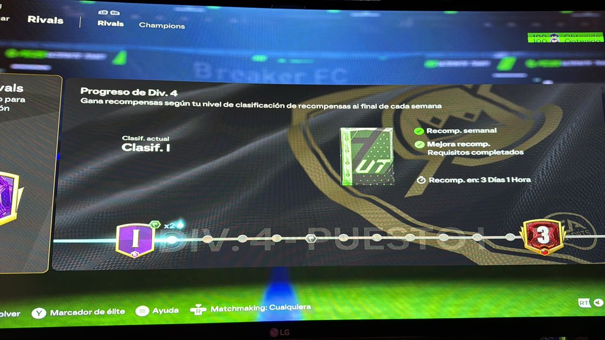 Preparándonos para el primer Fc, esta vez un cliente nos pidió las 15 wins mismas que se cumplieron. Aún tenemos cupo para este fin si te interesa mándanos MD