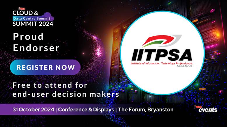 IITPSA's tweet image. The #IITPSA endorses the upcoming @ITWeb Cloud and Data Centre Summit in Johannesburg. Register now! #ITWebCloudSummit2024
bit.ly/3zF4V4c