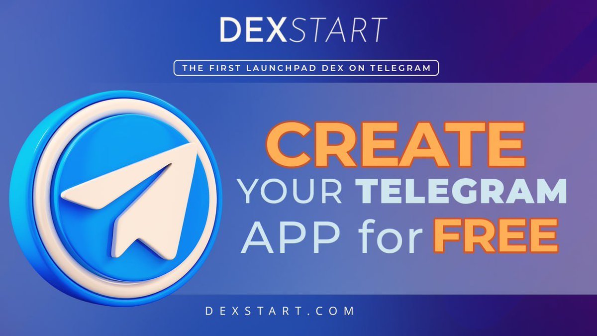 dex_start's tweet image. dexstart.com/create-telegra…

Enjoy, its free !

$cats $hmstr $ton $major