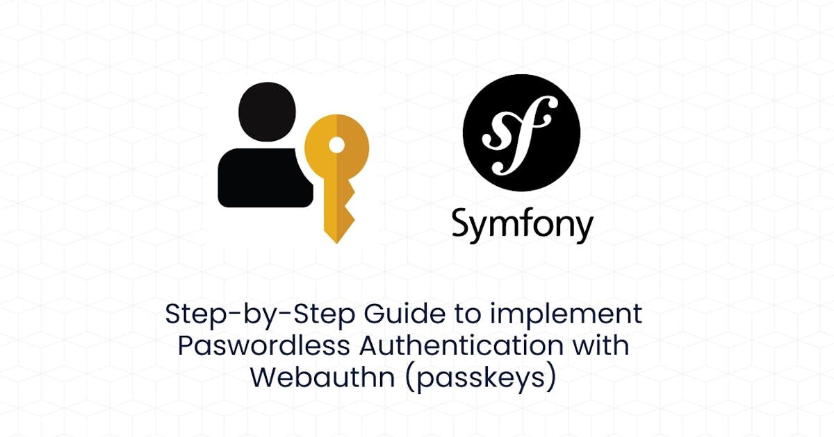 Passkeys are a form of password-less authentication. In this blog post, <a href="/BernardNgandu/">Bernard Ngandu 🇨🇩</a> focuses on implementing passkeys registration and login using <a href="/symfony/">Symfony</a> 7.1 and <a href="/official_php/">php.net</a> 8.3 with an open source bundle bit.ly/3ztiKD0 #symfony #php #opensource #FOSS