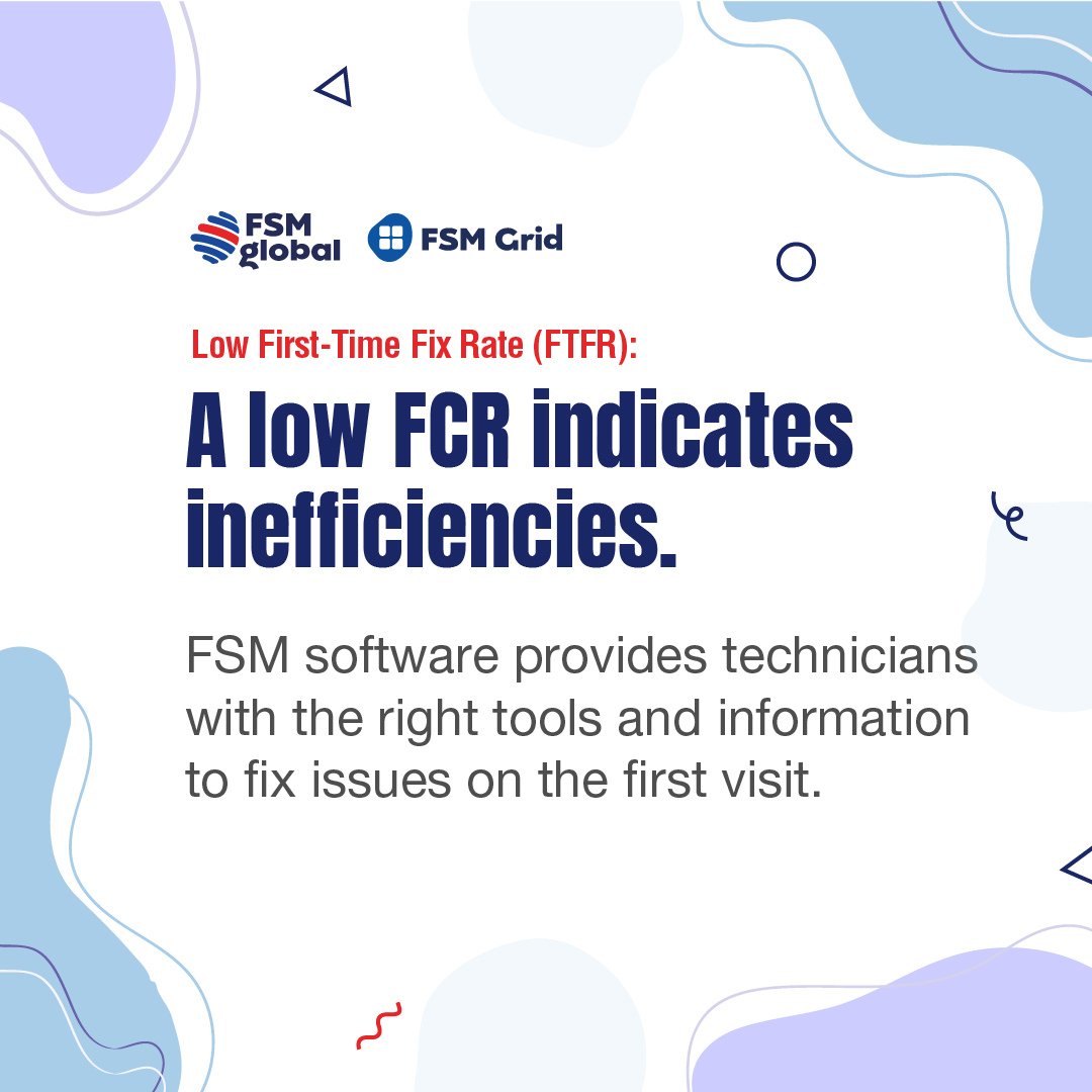 FsmGlobal's tweet image. Facing scheduling challenges or low first-time fix rates? FSM Grid automates scheduling and boosts technician efficiency. Optimize your field service today! Contact us!
#CustomerSatisfaction #FieldServiceManagement #FSMSoftware #FSMGrid #FSMGlobal