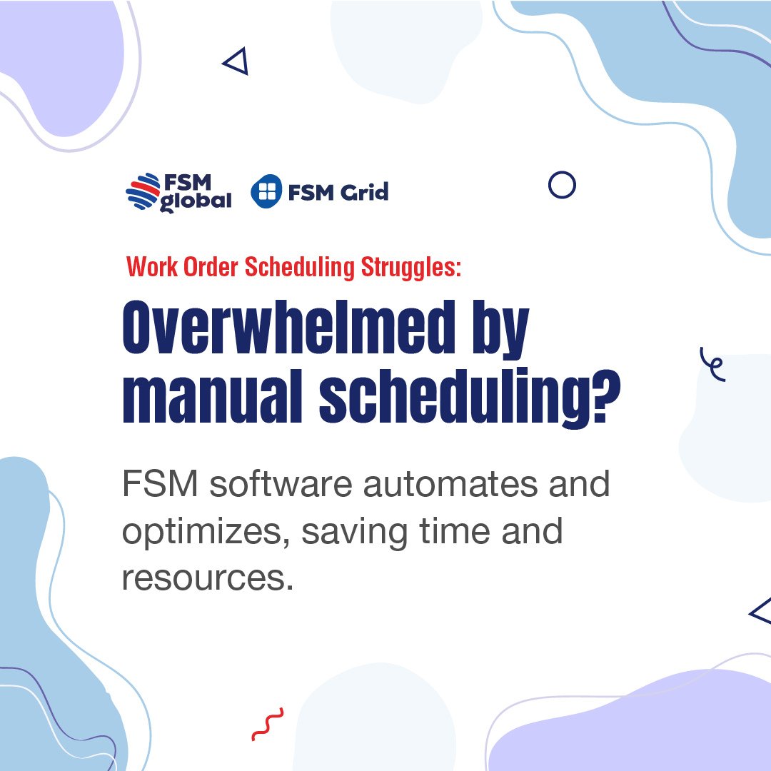 FsmGlobal's tweet image. Facing scheduling challenges or low first-time fix rates? FSM Grid automates scheduling and boosts technician efficiency. Optimize your field service today! Contact us!
#CustomerSatisfaction #FieldServiceManagement #FSMSoftware #FSMGrid #FSMGlobal
