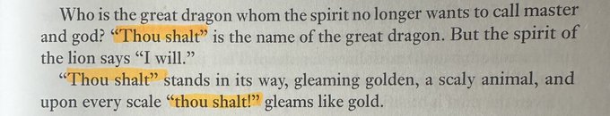This is about our rotten rules of behavior in society: "Thou shalt" (Nietzsche) https://t.co/LBiRva1<a href="/tag/sashabeart"class="tags"><span>#sashabeart</span></a><a href="/tag/sillysalmon"class="tags"><span>#sillysalmon</span></a><a href="/tag/mommymercy"class="tags"><span>#mommymercy</span></a>