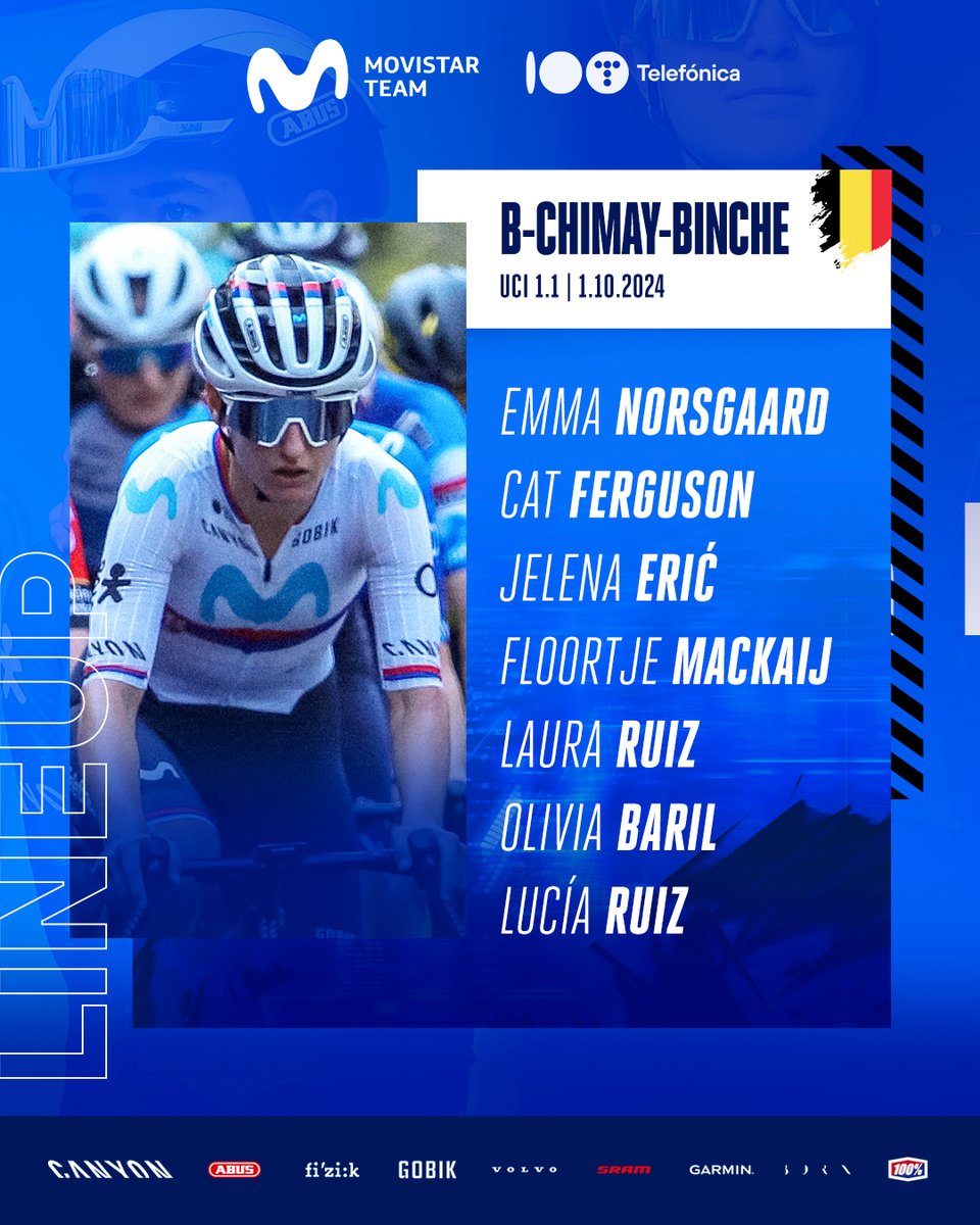 Movistar Team (@movistar_team) on Twitter photo 👋🏼🇧🇪 Con la #BincheChimayBinche de mañana martes nos despedimos del 'Norte' por este 2024 → movistarteam.com/binche-24
Ⓜ️ <a href="/JekaaEric/">Jelena Erić</a> <a href="/Catfergus0n7/">Cat</a> <a href="/emmanorsgaard1/">emmanorsgaard</a> <a href="/floortjemackaij/">Floortje Mackaij</a> Baril Ruiz x2
📺 <a href="/StreamMaxES/">HBO Max España</a> (13.00) 👋🏼🇧🇪 Con la #BincheChimayBinche de mañana martes nos despedimos del 'Norte' por este 2024 → movistarteam.com/binche-24
Ⓜ️ <a href="/JekaaEric/">Jelena Erić</a> <a href="/Catfergus0n7/">Cat</a> <a href="/emmanorsgaard1/">emmanorsgaard</a> <a href="/floortjemackaij/">Floortje Mackaij</a> Baril Ruiz x2
📺 <a href="/StreamMaxES/">HBO Max España</a> (13.00)