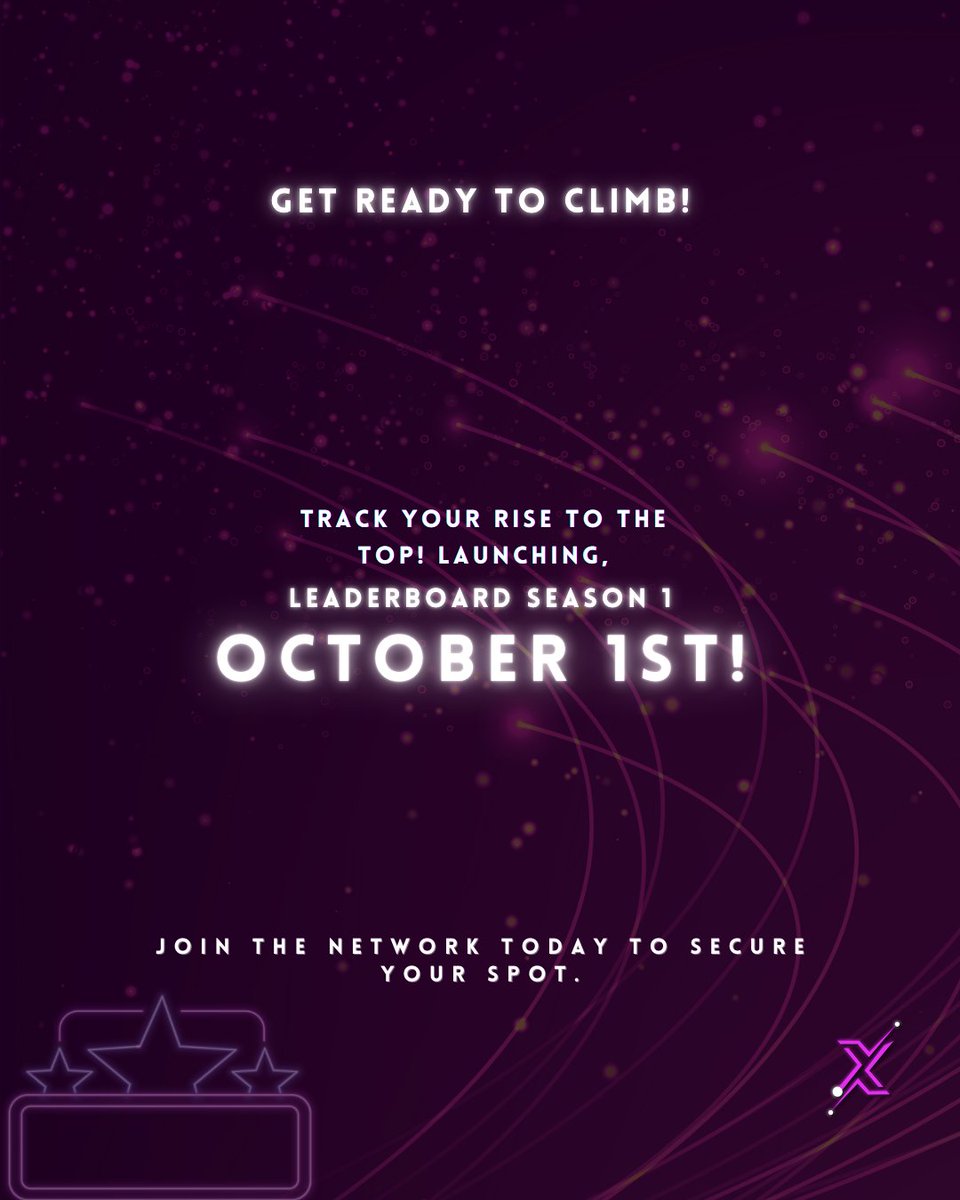 xnodes_bot's tweet photo. π₯ The race to the top begins October 1st!
The XNodes leaderboard is here. Are you ready to climb? π§
#XNodes #crypto #competition #leaderboardlaunch https://t.co/ubzaZig441