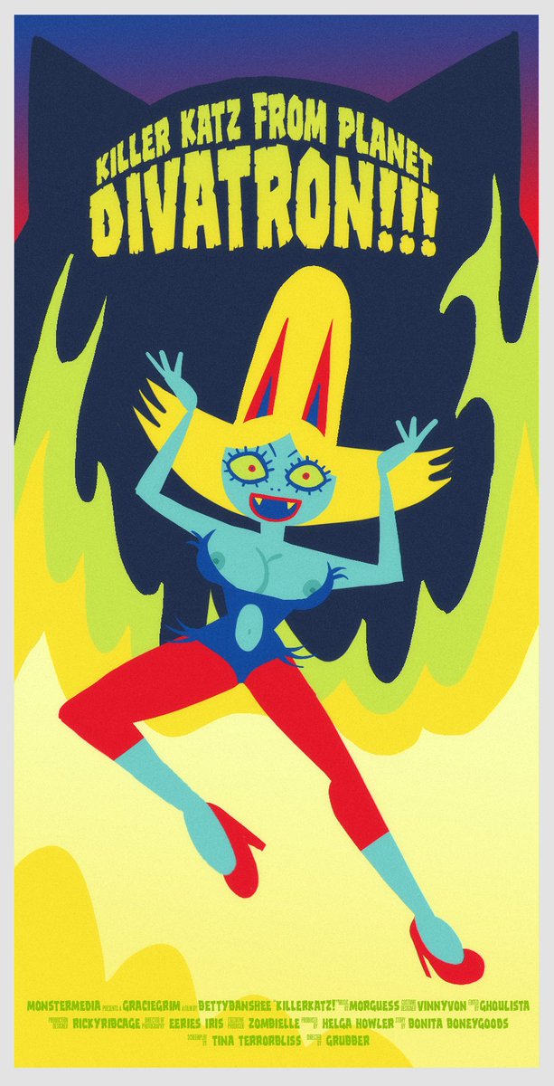 KILLER KATZ - FROM PLANET DIVATRON!!
🪐🪐🐈🐈🔥🔥🛸🛸