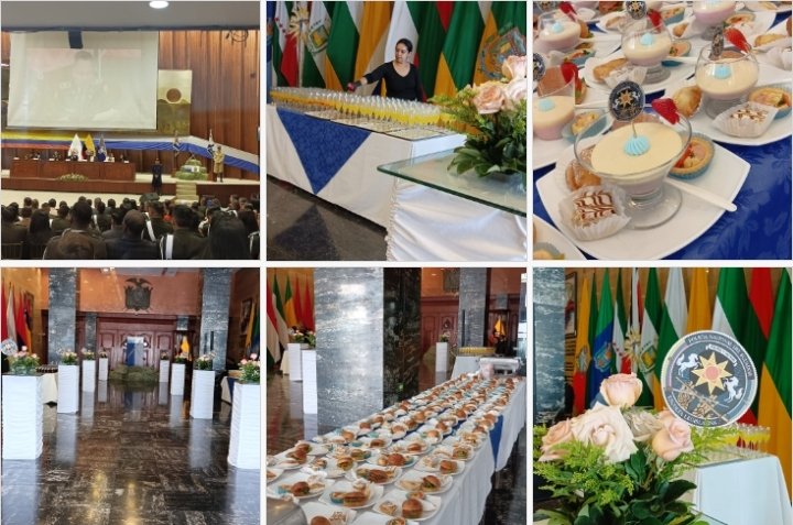 jcarreraandrade's tweet photo. Asomó el pana del catering. 6 dólares es por todo. Decoración y 10  meseros. 300 platos. Qué se quejan. Les trataron como reyes. En serio barato es. Lo de las medallas auto pagadas es raro. Por cierto, Presidente de Asamblea no se quedó a bocaditos . Será que no pagó su plato? https://t.co/BJBdWCnAxQ