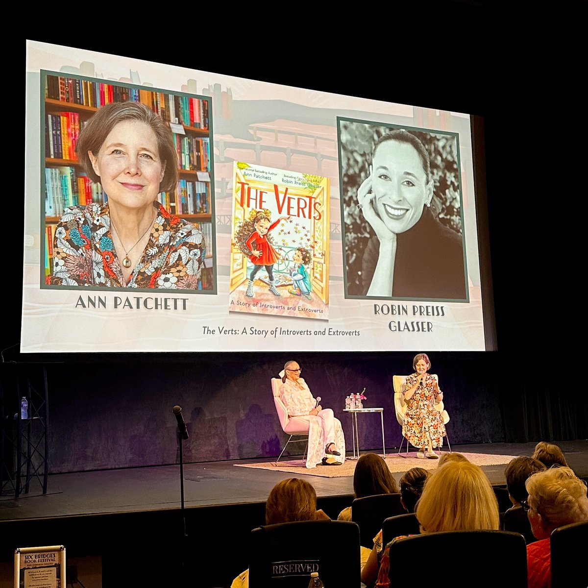 A magical evening with author Ann Patchett and illustrator Robin Preiss Glasser discussing their new picture book. Reading Ann Patchett’s work feels like talking to a best friend. Her humor and humbleness are a pure joy to experience.
#annpatchett