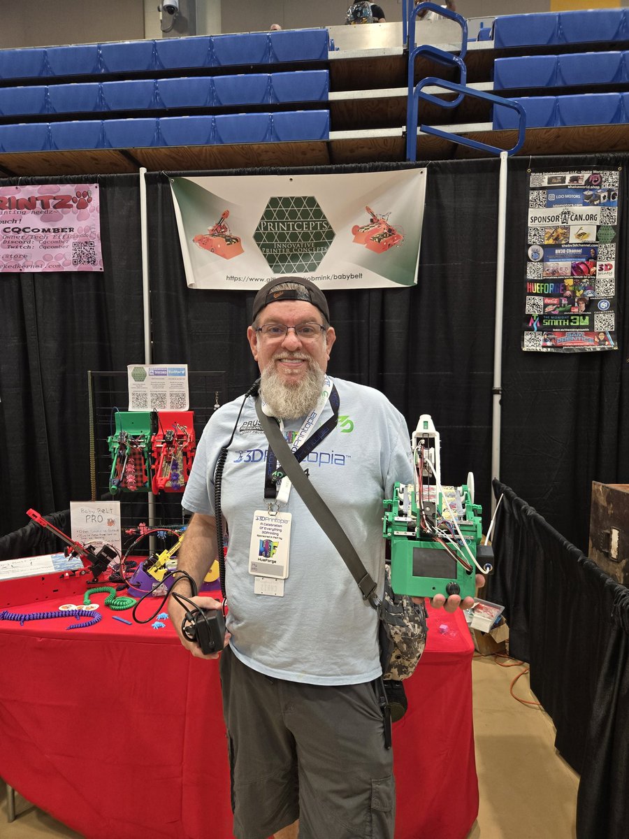 Thank you all! This has been a magical weekend for me!  Thank you <a href="/MCHRISP1/">Chris</a> and the rest of the <a href="/3DPrintopia/">3DPrintopia™️- Formerly ERRF</a> team for putting on an incredible event as always.  I am so humbled and excited.