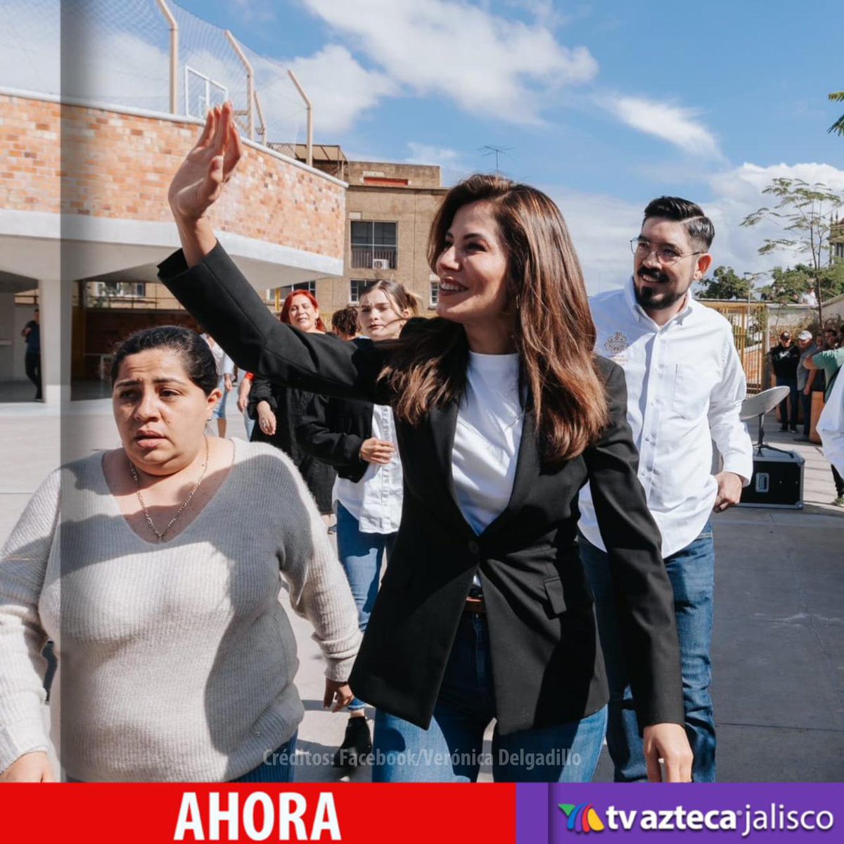 TVAztecaJalisco's tweet photo. 🔴 #AHORA | El Tribunal Electoral Federal ratificó hace unos momentos el triunfo de Verónica Delgadillo para la elección de presidente municipal del municipio de Guadalajara. https://t.co/qY8o78SlPc