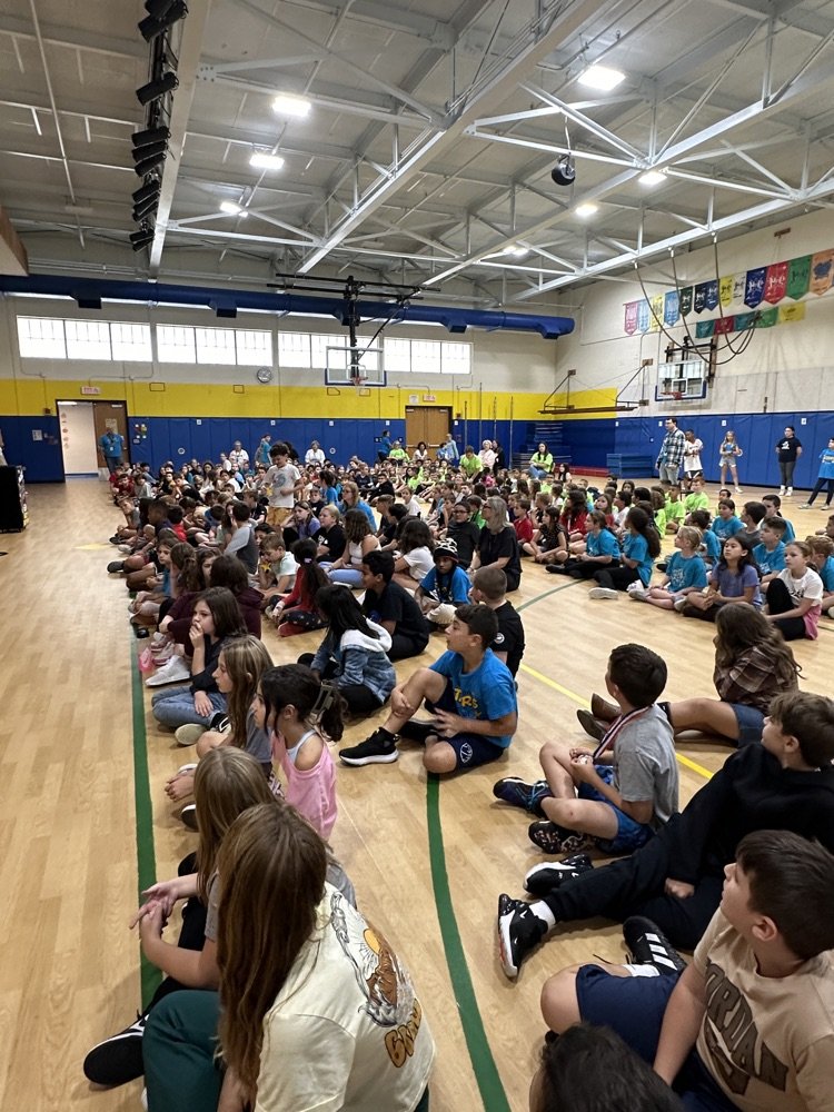 JudsonAdventure's tweet photo. Our first STARS assembly was on Friday! Students who completed their summer work earned medals, we learned that RESPECT is October's theme and we had a magic show to kick off our year of Learning is Magic! Thank you to the PTO for bringing this fun assembly to our school! 🪄💙 https://t.co/cj1JUbbQG5