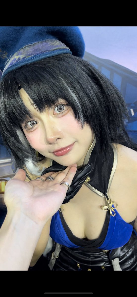 東京ゲームショウ2024にて最高に同時に衝撃的な感情になりました。

最高のファンサをありがとうございます。
閉められ諦めた瞬間に最高の瞬間をありがとうございます。😭🙏🙏

秧秧(ヤンヤン) : Momoko葵葵(@Leo_aoi )
#鳴潮TGS2024
#鳴潮ブース
#東京TGS2024 https://t.co/3RvDQUOZkN