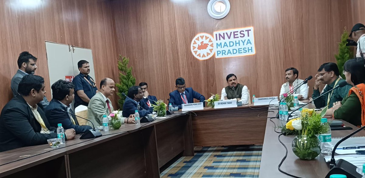 mishra_saurabh's tweet image. At the Regional Investor Conclave, DICCI along with it knowledge partner Seagull Venture&apos;s presented vision document, investment strategy, and roadmap for HCM Dr Mohan Yadav, garnering appreciation and approval during private meetings and roundtables.  #seagullventure #DICCI