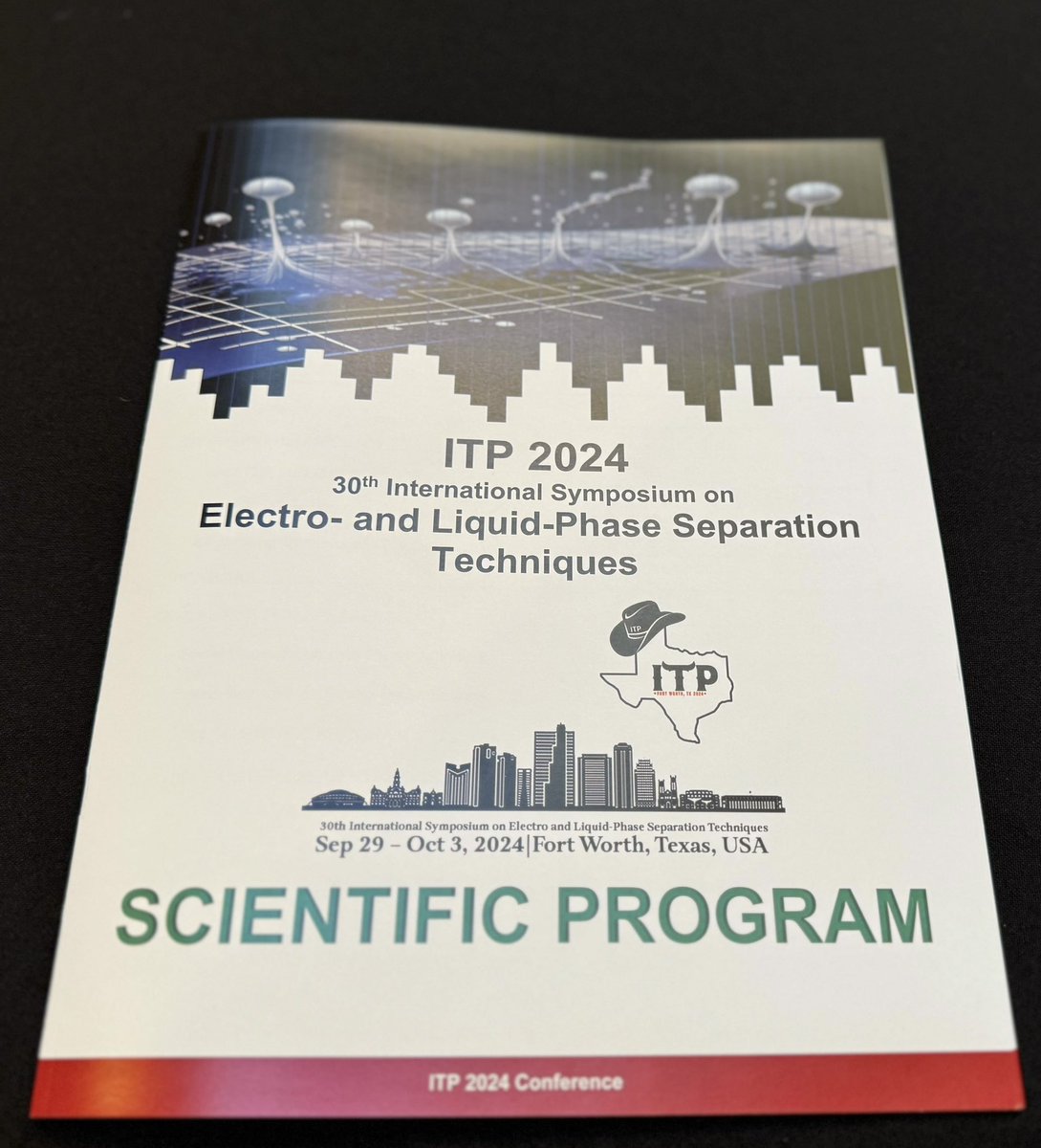 mechrefgroup's tweet photo. We are ready! Yay!!!

It is the 30th edition of the International Symposium on Electro- and Liquid Phase Separation Techniques (ITP) from Sept. 29 to Oct. 3rd, 2024

All roads lead to Fort Worth, Texas, USA…

#conference #ITP #research #professionals #mechrefgroup #TTU https://t.co/TWugrNqRZT