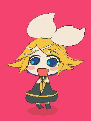 リンちゃん!リンちゃん!(過去お絵かき掲示板絵) 